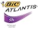 BIC Atlantis Stic Ball Pen, Medium Point (1.0 mm), Blue, 12-Count