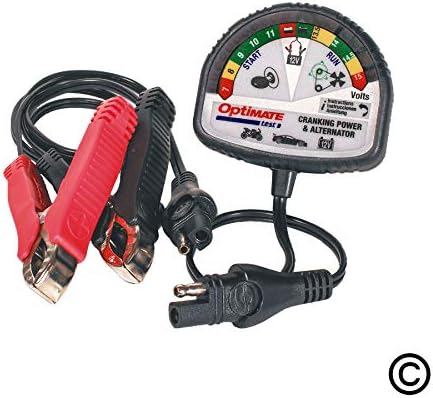 OptiMate TS120 Test Battery Alternator Tester, Black - Image 3