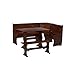 Essential Home Walnut Emily Breakfast Nook