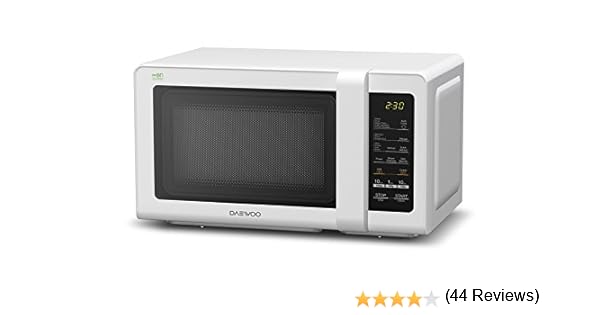 Daewoo KOG-6F2B Microondas, 20 litros, digital, con grill, color ...