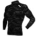 DRSKIN Compression Cool Dry Sports Tights Shirt Baselayer Running Leggings Yoga Rashguard Men (XL, Shirt Black)