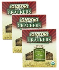MARYS GONE CRACKERS CRACKER GF HERB ORG