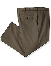 Dockers Pantalón plisado grande y alto para hombre