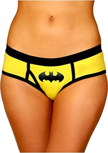 Superhero Licensed Goods Batman Boyshort Panty with Foil Logo