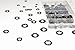 SWORDFISH 32341-260pc Push Nut/Star Lock Washer Assortment