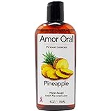 Pineapple Flavored Lube – Edible Personal Lubricant - 4 oz - Edible and Organic - Great for Both Men and Women