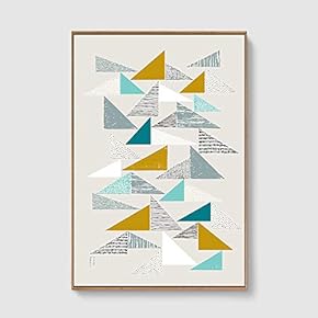 Framed Home Artwork Nordic Style for Living Room Bedroom