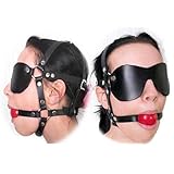 Fetish Slave Solid Ball Gag Bondage Sm Bdsm Full Head Harness Slave Mask Gag Muzzle Bondage Unisex