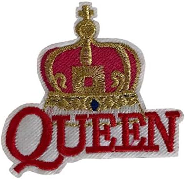 Queen and Crown Novelty Cosplay Iron On Patch