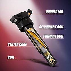 4 PCS Ignition Coils Compatible with Hyundai