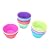 TuangShop tuangShop Silicone Cup cake Tool Bakeware Baking Pastry 7CM 12pcs 6 Colors