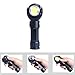 All New LED Work Light, LED Flashlight, 10W Rechargeable Work Lights with Magnetic Base 360°Rotate and 7 Modes Bright LED Flashlight Inspection Light for Household and Emergency Use. (Free 1X18650)