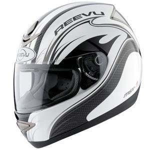 Reevu MSX1 Multi Rear-View Helmet - Large/White/Black