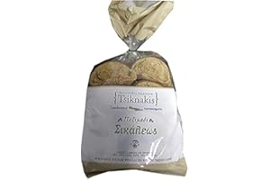 TSIKNAKIS Rusks | Pure ingredients | No Preservatives | All Natural | Cretan Bread Rusks From our Island (Rye, 700g)
