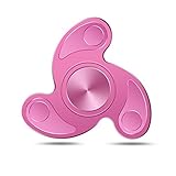 Fidget Spinner Edc Adhd fidget toy Ultra Durable High Speed 2-4 Min Spins Relief Toys Aluminum Alloy Material Pink by NuoYaRen