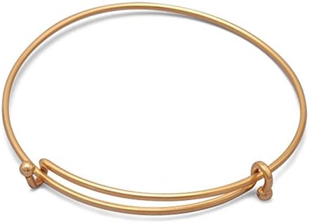 Expandable Wire Bracelet Gold-Tone