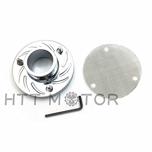 HTTMT- ATV Exhaust Tip Muffler Chrome For 2006 Honda Foreman Rubicon 500 FourTrax