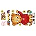 RoomMates RMK3992GM Daniel Tiger Peel and Stick Giant Wall Decals,Orange, Red, Yellow