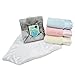 American Baby Company Sherpa Security Blanket, White, for Boys and Girls