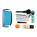 Longjet Holographic Makeup Bag Clear Cosmetic Bag Large Capacity Clear Toiletry Pouch