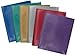 StoreSMART - Plastic Archival Twin Pocket Folders - Metallic Colors 6-Pack: 1 of Each Color - for Business, School, & Home - Made in U.S.A - R900MCP6
