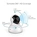 YI Dome Camera Pan/Tilt/Zoom Wireless IP Indoor Security Surveillance System 720p HD Night Vision, Motion Tracker, Auto-Cruise, Remote Monitor with iOS