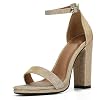 Womens-Ankle-Strap-Block-High-Heel-Sandals-Open-Toe-Pumps-Dress-Party-Shoes-Glitter-Gold-36-230US6