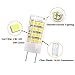 DiCUNO G8 LED Bulb, 4W Daylight White 6000k, Under Cabinet Counter Light, 40W Equivalent Halogen Replacement, 10Pcs, Note: Must Check Size Before Purchase (See Picture 2&3)