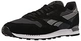 Reebok Men's Cl Leather Clip Ele Fashion Sneaker, Gravel/Black/Medium Grey, 10 M US