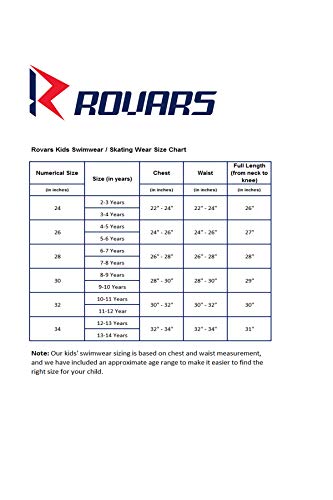 Rovars Girls's Poly Spandex Multipurpose Wear for Swimming I Diving I Cycling I Aerobics 4 Rovars Girls's Poly Spandex Multipurpose Wear for Swimming I Diving I Cycling I Aerobics - Image 4