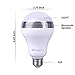 HEIOKEY Bluetooth Speaker LED Light Bulb Smart Led E26 Bulb with RGB Color Changing Led Music Bulb Lamp Dancing LED Light Smartphone App Controlled for home-White