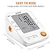 Blood Pressure Monitor Upper Arm Cuff, Yuwell Accurate Automatic Bp Machine Meter with Cuff 8.7-17.7, Large LCD for Home Use Pulse Rate Monitoring - Device Bag, AC Adapter, 4AA Included