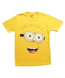 Hybrid Despicable Me 2 Front Face T-Shirt Yellow