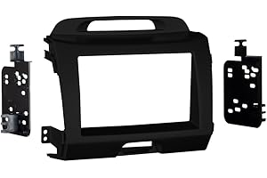 Metra 95-7344CH Double DIN Dash Installation Kit for 2011-Up Kia Sportage Vehicle (Charcoal)