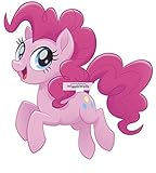 8 Inch Pinkie Pie Wall Decal Sticker Pinky MLP My Little Pegaus Pony The Movie Removable Peel Self Stick Adhesive Vinyl Decorative Art Kids Room Home Decor Girl Bedroom Nursery 7 by 8 inches tall