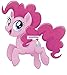 8 Inch Pinkie Pie Wall Decal Sticker Pinky MLP My Little Pegaus Pony The Movie Removable Peel Self Stick Adhesive Vinyl Decorative Art Kids Room Home Decor Girl Bedroom Nursery 7 by 8 inches tall