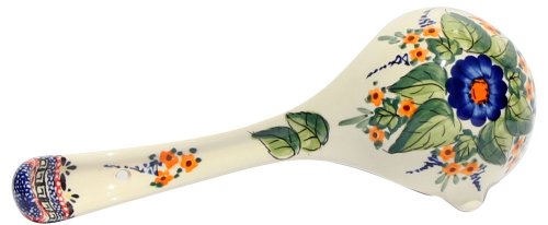 Polish Pottery Soup Tureen with Ladle Zaklady Ceramiczne Boleslawiec 1004/1367-149 Art Signature Pattern, 13.4 Cups