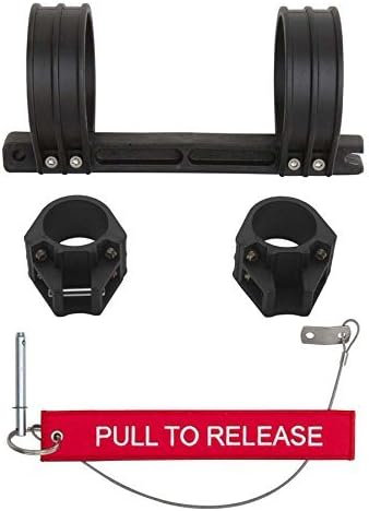 H3R Performance NBR302 Black 1-3/4 Tubing Extreme Duty Bracket FOR1-3/4in Tubing, 1 Pack