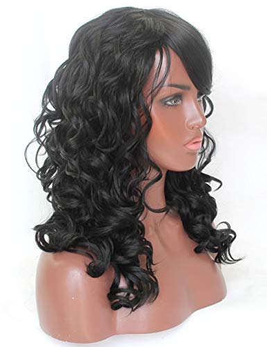 Riglamour-Loose-Deep-Wave-Medium-Length-Black-Wig-with-Bangs-Synthetic-Hair-Wigs-for-Women-Heat-Resistant