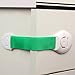 Wsky Child Safety Locks - Best Latches to Baby Proofing - Adhesive and Adjustable Size for Cabinets, Refrigerator, Dresser, Microwave, Drawers, Oven, Toilet (6pack)