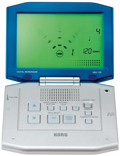 Korg LMA 120 Conductors Motion Digital Metronome with Large Backlit LCD