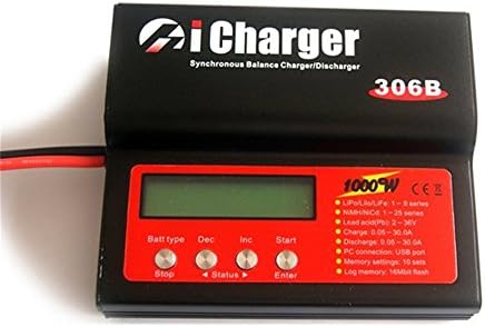 Icharger 306B 1000W Synchronous Balance Charger/ Discharger,Get Funshobby Decal