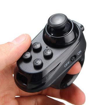 R1 Portable Mini Wireless Bluetooth 4.0 Remote Game Controller Joystick For IOS Android Gamepad VR – VR Devices & Accessories VR Controllers – 1 x Remote Controller, 1 x User Manual, 1 x USB cable