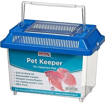 mini plastic aquarium