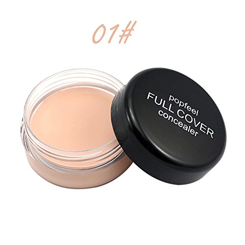 shamrock58 Popfeel Face Makeup Concealer Foundation Palette Creamy Moisturizing Long-Lasting Sweatproof whitening (A) - Thumbnail 2