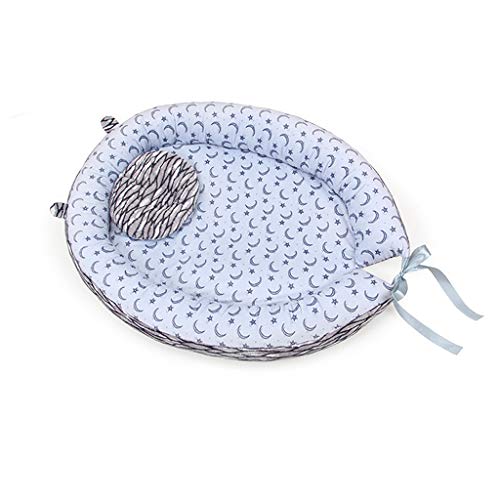 vocheer Baby Bed, Baby Lounger Bed Portable Sleeping Crib Head