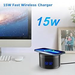 Spy Camera Wireless Charger, HD 1080P WiFi Hidden