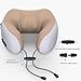 GH Neck Massager & Travel Pillow - U-Shaped Neck Pillow & Electric Massager for Muscle, Shoulder, Cervical Pain Stress Relief - Memory Foam Massage Pillow for Home, Office, Airplane,Car (Yellow)