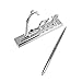 Pixnor Wedding Pen Set with Plated Metal Love Holder Party for Guest Book Silver