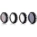 HOBBYTIGER Mavic Pro Accessories for DJI , Filter ND Set 4-Pack (Pass Gimbal Calibration)